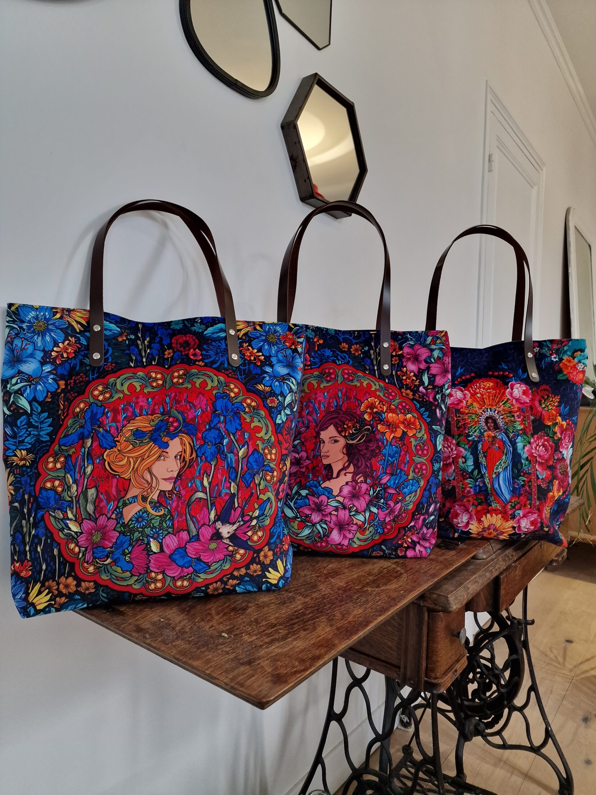 Collection canopé - Sac Aurore, Iris et Sara